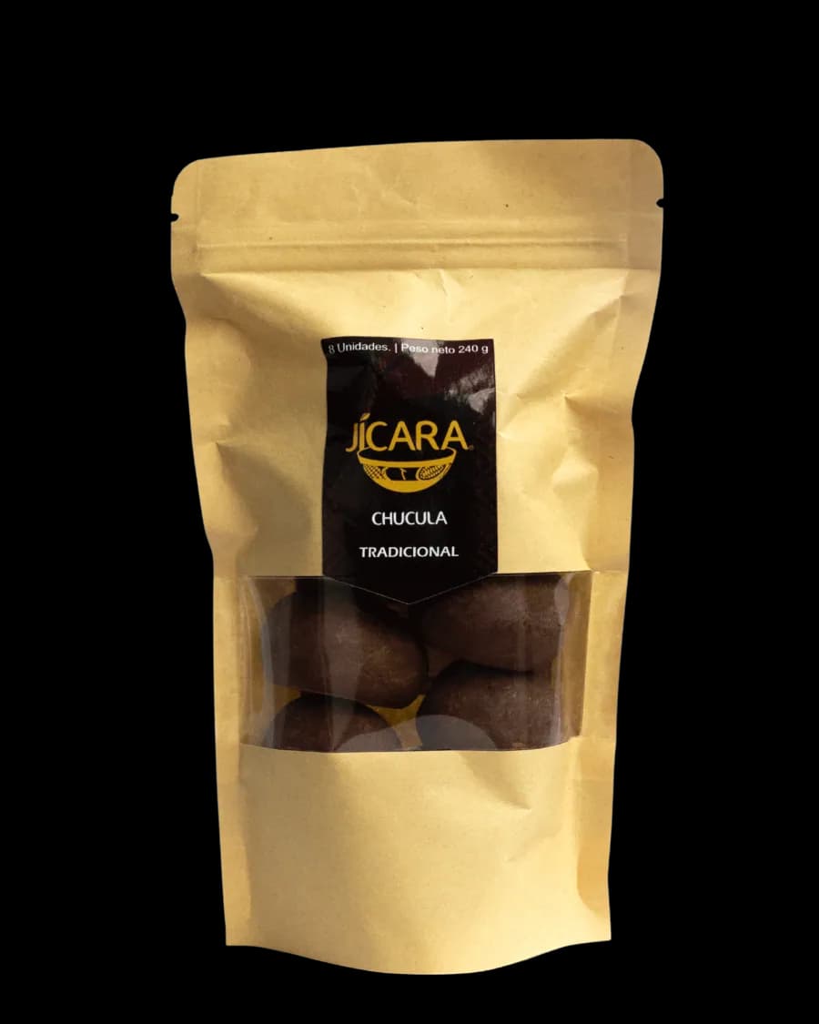 Chucula Tradicional Jícara pack 8 unidades — receta ancestral colombiana con cacao puro.
