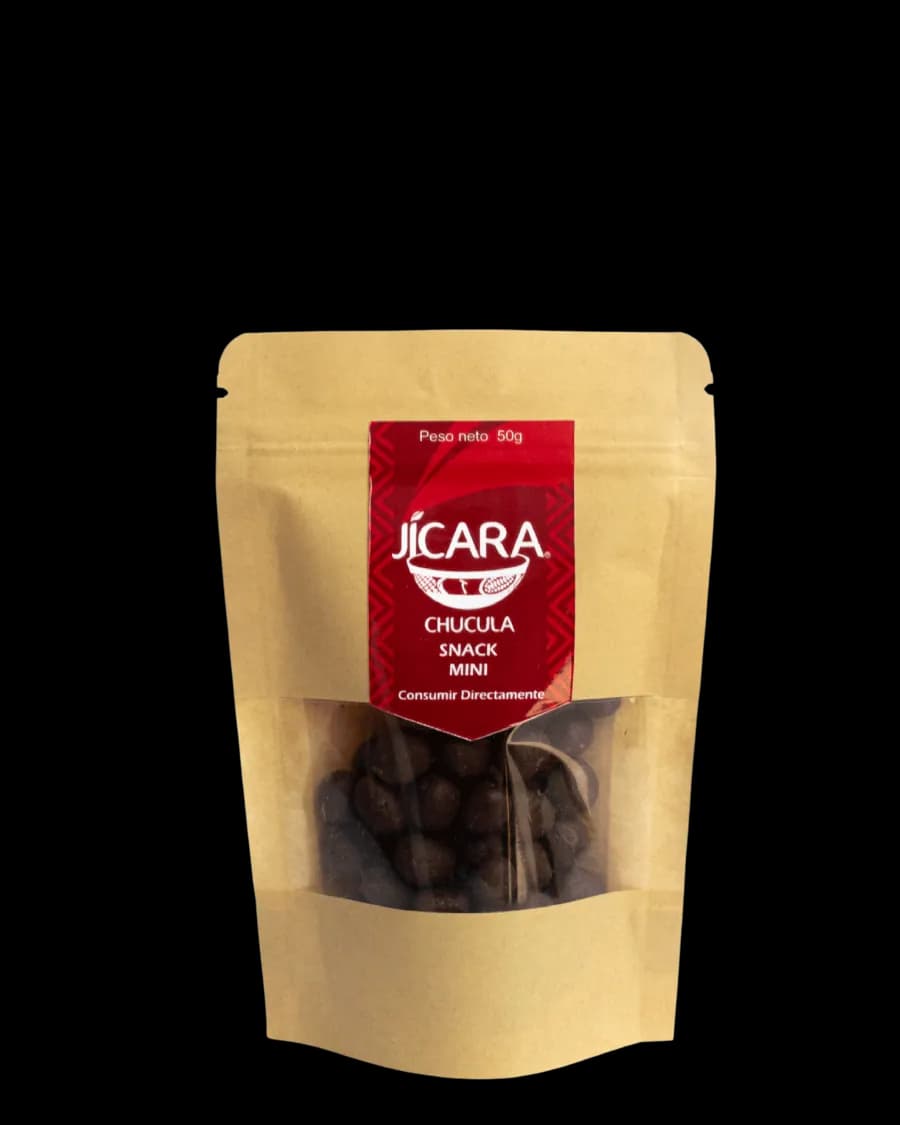 Chucula Mini Jícara 50g — mini bolas de chucula ancestral colombiana para llevar.